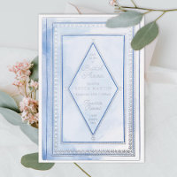 Romantique Livre d'Antiquité Bleu Fête des mariées