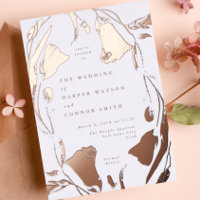 Rose Pressing Gold Spring Fleur sauvage Mariage