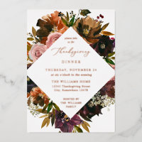 Russe Gold Fall Floral Thanksgiving S2