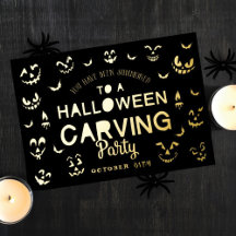 Scary Jack-o'-lantern Citrouille Halloween Carving