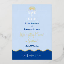 SIENNA Modern Destination Gold Foil Enregistrer la