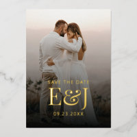 Simple Élégance Moderne Enregistrer Le Mariage Dat
