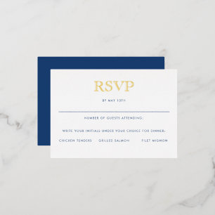 Invitation En Aluminium Simplement Élégant Bar Mitzvah Or Réel