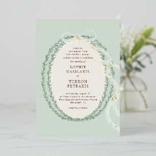 Invitation En Aluminium Stefana grecque