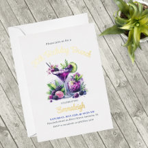 Tons de violet : Un Bassin d'Anniversaire Bleu-Vio
