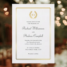 Véritable huile d'or Élégante couronne de Mariage 