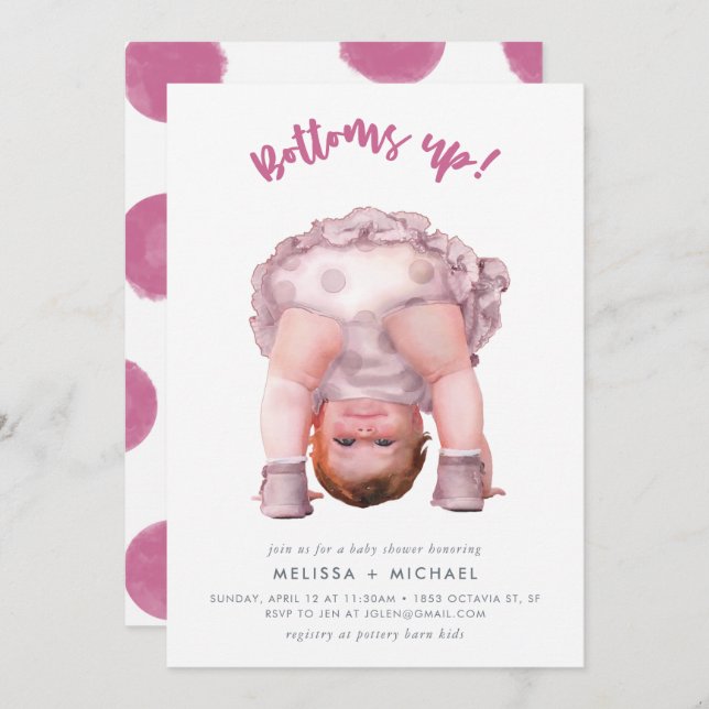 Invitation En bas ! (Devant / Derrière)