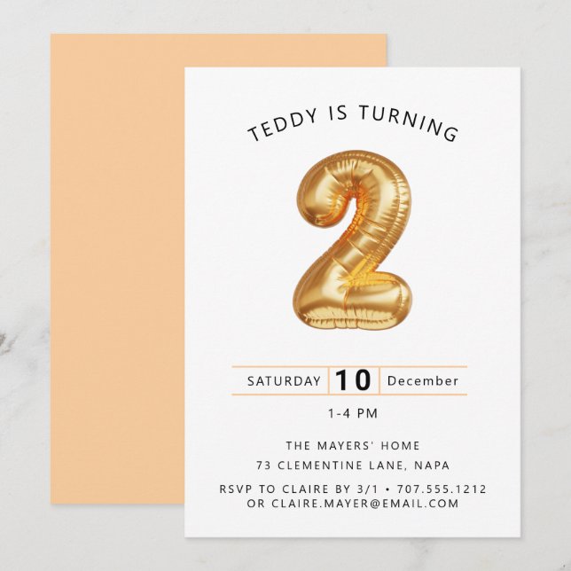 Invitation En haut, en haut et en loin ! Jeu d'anniversaire à (Devant / Derrière)