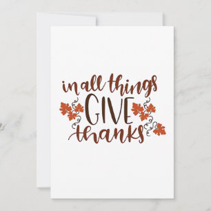 Invitation En Tout, Remerciez le Citrouille de Thanksgiving