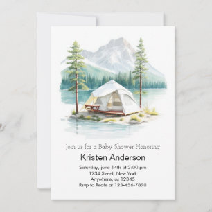 Invitation Enchanted Forest Adventure Await Baby shower