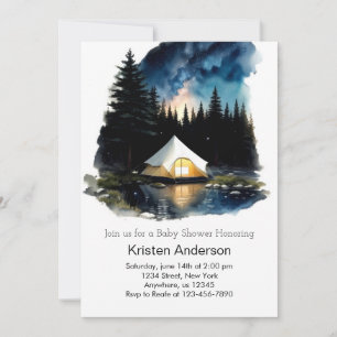 Invitation Enchanted Forest Adventure Await Baby shower