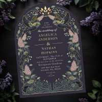 Enchanted Raven Lilac Mariage gothique Ach