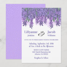 Enchanter Wisteria Garden Mariage