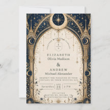 Enchanting Celestial Wedding Arch