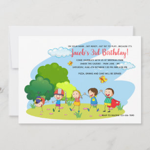 Invitation Enfants à Jouer
