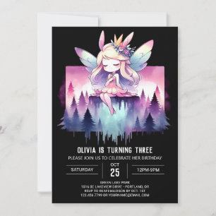 Invitation Enfants Joyeux anniversaire de fête