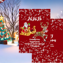 Enfants Père Noël Noël Reindeder Flocon de neige r
