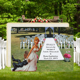 Invitation Enfin mariés, drôle de couple interracial 2