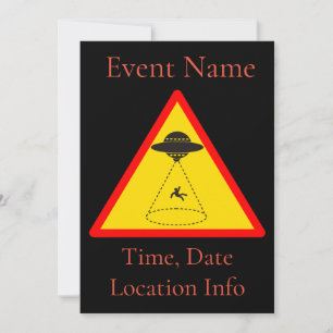Invitation Enlèvement d'Alien UFO Thunder_Cove