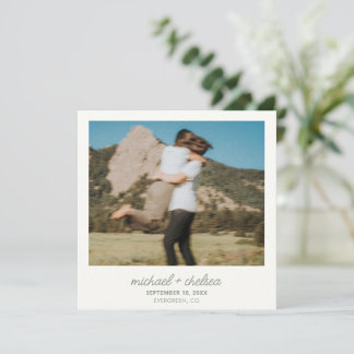 Invitation Enregistrer la date