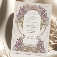 Enregistrer la date Art Nouveau William Morris Lav