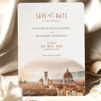 Enregistrer La Date Florence Italie Destination