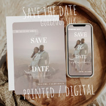 Enregistrer la date - magnifique_soie couleur choc