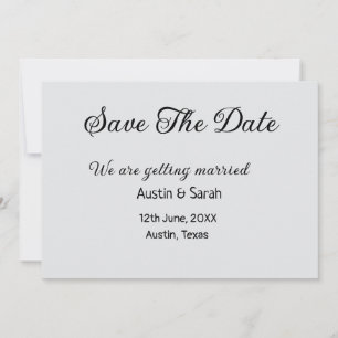 Invitation Enregistrer la date scanne QR site Web mariage tex