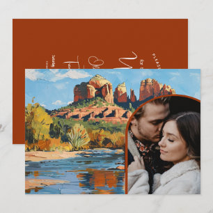 Invitation Enregistrer la date - Sedona Red Rock Cathedral