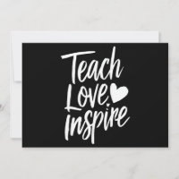 Enseigner Amour Inspirer Cadeau de la Fête des Ens