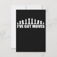 Ensemble de pièces d'échecs J'ai des fans de mouve
