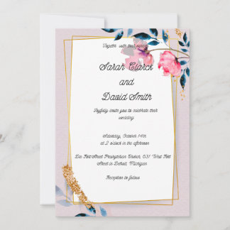 Invitation Ensemble pour toujours mariage