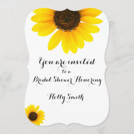 Invitation ensoleillée de tournesol