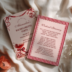Invitation Enterrement de vie de jeune fille disco dernier Bu