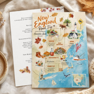 Invitation Enterrement de Vie de Jeune Fille Road 