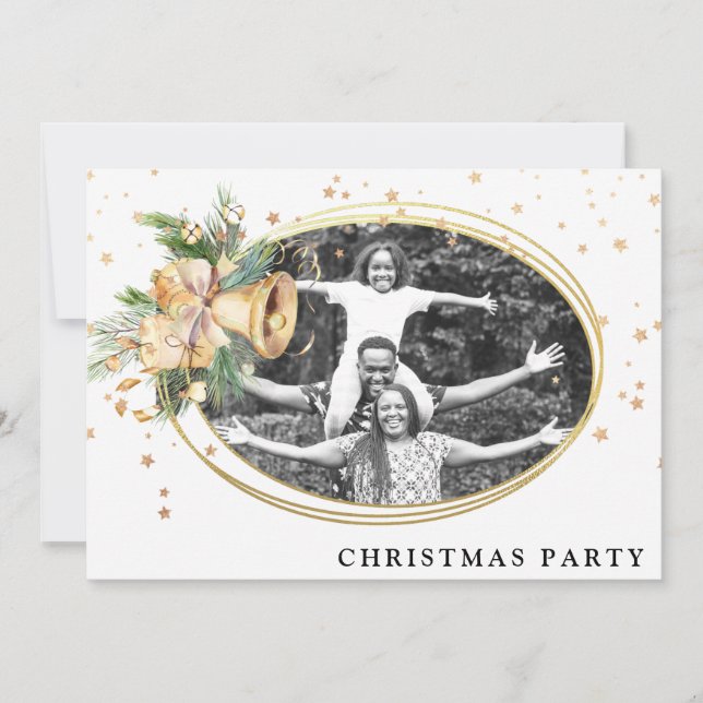 Invitation *~* Entreprise familiale. AP20, fête de Noël Photo (Devant)