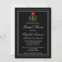Entwined Rings Baby Shower Nuptial