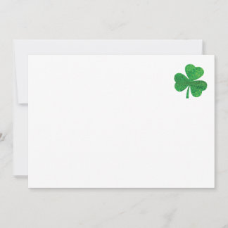 Invitation Enveloppes de la Saint-Patrick – Vert chanceux du 