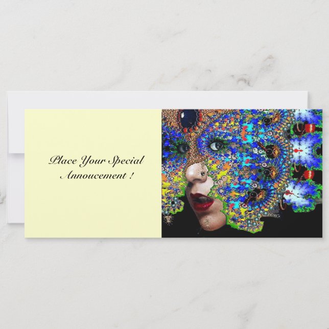 Invitation EPHÉMERAL Sweet 16 Masquerade Ball (Devant)