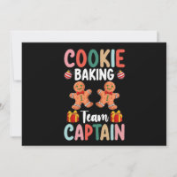 Équipe de cuisson des cookies Capitaine Famille No