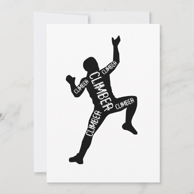 Invitation Escalade (Devant)