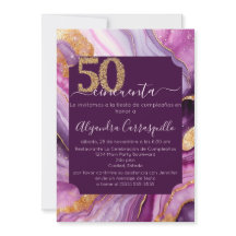 Espagne Sophisticated Agate 50e fête d'anniversair