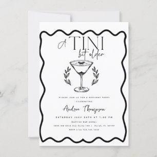 Invitation Espresso Light   Martini   Cocktail anniversaire