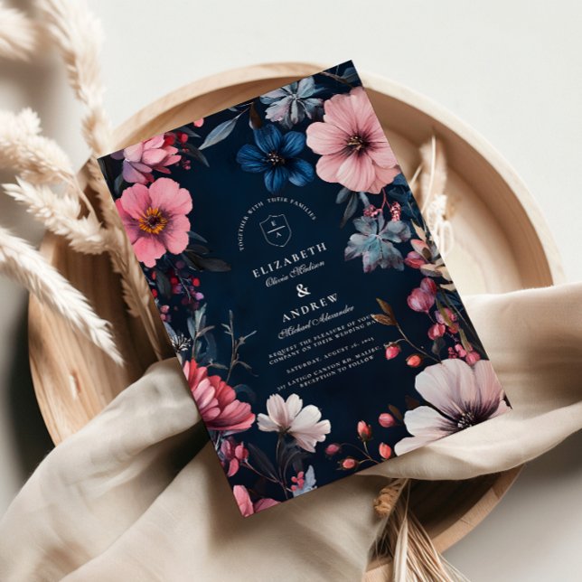 Invitation Esthétique Mariage Goth vintage (Créateur téléchargé)