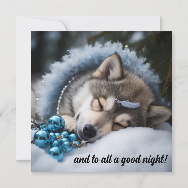 Invitation Et à tous une bonne nuit  (Devant)