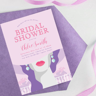 Invitation Et elle va à l'autel, Derby Fête des mariées