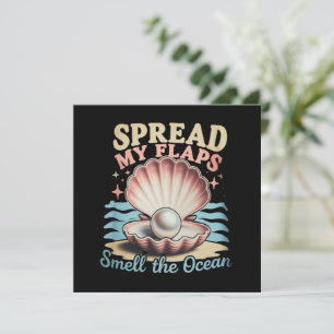 Invitation Étalez Mes Ailes Sentez L'Océan Drôle Embarrassant