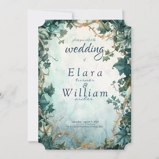 Invitation Eternal Grace Imaginaire Elven (Devant)