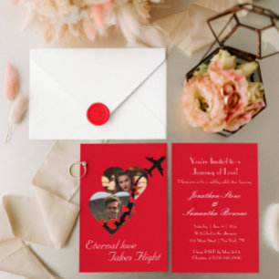 Invitation Eternal Love Couple, Photo, Romantique, Mariage
