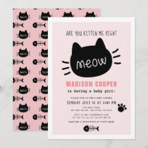 Êtes-Vous Kitten Me Juste Meow Rose Girl Baby show